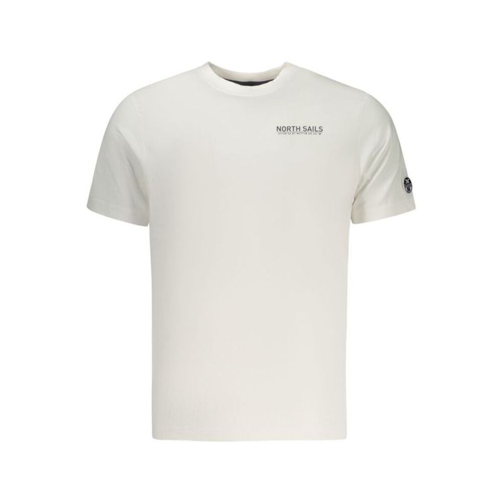 North Sails White Cotton Men Men's T-Shirt